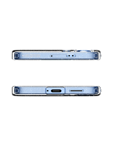 Husă Spigen Liquid Crystal pentru Samsung Galaxy S25+, Cristal cu sclipici