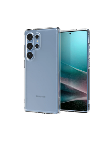 Husă Spigen Ultra Hybrid pentru Samsung Galaxy S25 Ultra, Crystal Clear