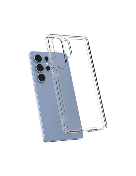 Husă Spigen Ultra Hybrid pentru Samsung Galaxy S25 Ultra, Crystal Clear