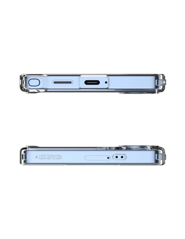 Husă Spigen Ultra Hybrid pentru Samsung Galaxy S25 Ultra, Crystal Clear