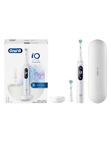 Электрическая зубная щетка Braun Oral-B iO 7, Белый