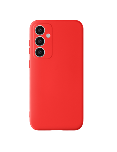 Husă Xcover Soft Touch (Microfiber) pentru Samsung Galaxy S23 FE, Roșu