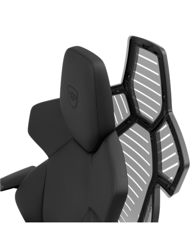 Scaun Gaming Noblechairs Dawn, PU Piele, Black Edition