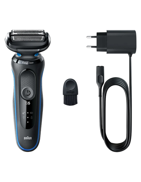 Электробритва мужская Braun 51-B1000s, Черный | Синий Электробритва мужская Braun 51-B1000s, Черный | Синий