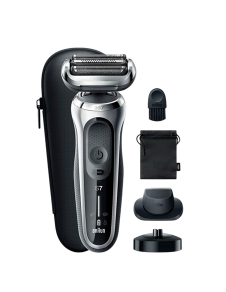 Aparat de ras electric Braun 71-S4200cs, Argintiu | Negru