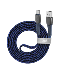 Кабель для зарядки и синхронизации Rivacase PS6102 BL12, USB Type-A/USB Type-C, 1,2м, Синий 2