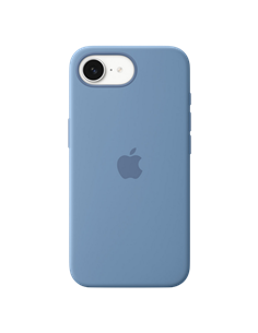 Husă Apple Silicone Case pentru iPhone 16e, Albastru de iarnă