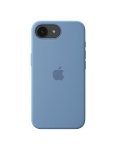 Husă Apple Silicone Case pentru iPhone 16e, Albastru de iarnă 2