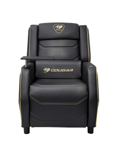 Scaun Gaming Cougar Ranger Pro Royal, PVC Piele, Negru | Auriu