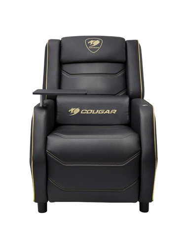 Scaun Gaming Cougar Ranger Pro Royal, PVC Piele, Negru | Auriu