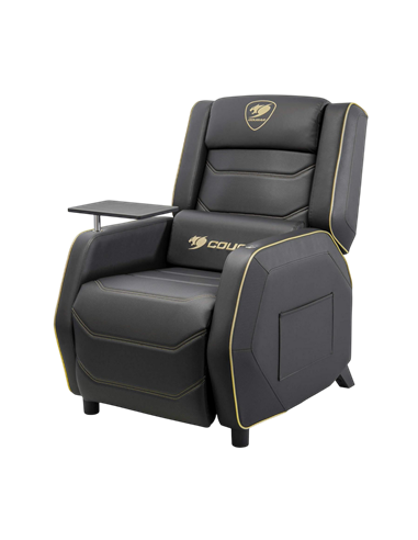 Игровое кресло Cougar Ranger Pro Royal, ПВХ Кожа, Черный | Золотистый