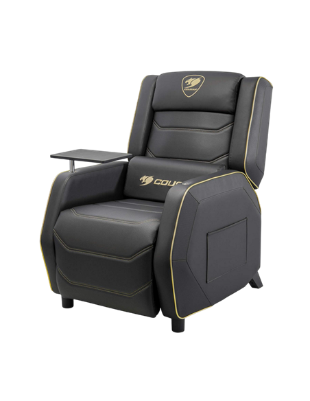 Игровое кресло Cougar Ranger Pro Royal, ПВХ Кожа, Черный | Золотистый