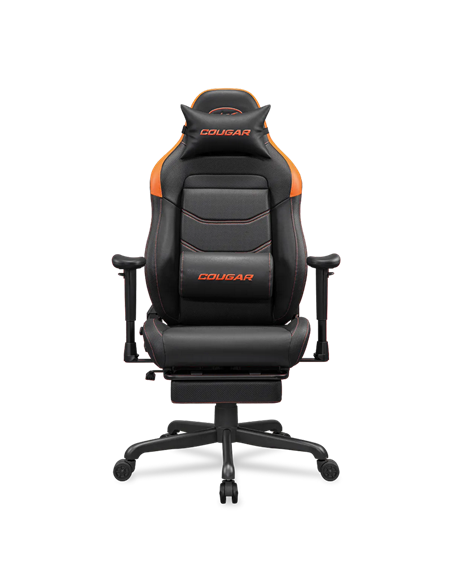 Scaun Gaming Cougar Explore Neo, PVC Piele, Negru | Portocaliu