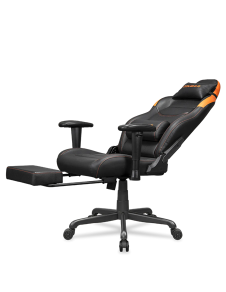Scaun Gaming Cougar Explore Neo, PVC Piele, Negru | Portocaliu