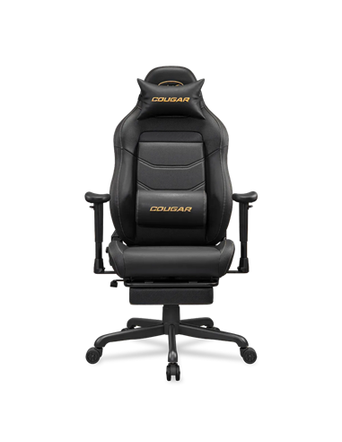 Scaun Gaming Cougar Explore Neo, PVC Piele, Negru | Auriu