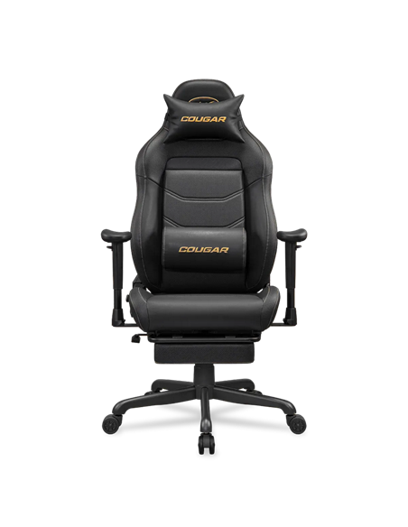 Scaun Gaming Cougar Explore Neo, PVC Piele, Negru | Auriu