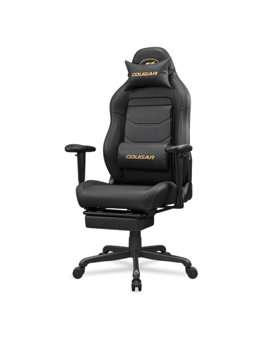Scaun Gaming Cougar Explore Neo, PVC Piele, Negru | Auriu