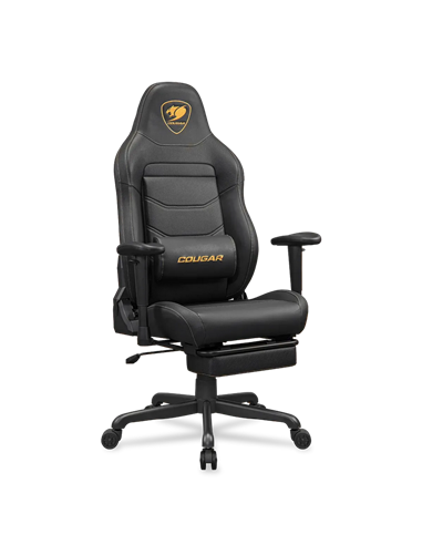 Scaun Gaming Cougar Explore Neo, PVC Piele, Negru | Auriu