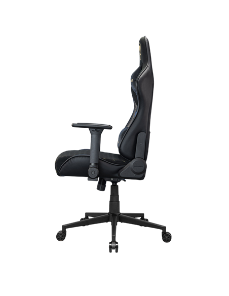 Scaun Gaming Cougar Armor One V2 Gold F, PVC Piele, Negru | Auriu