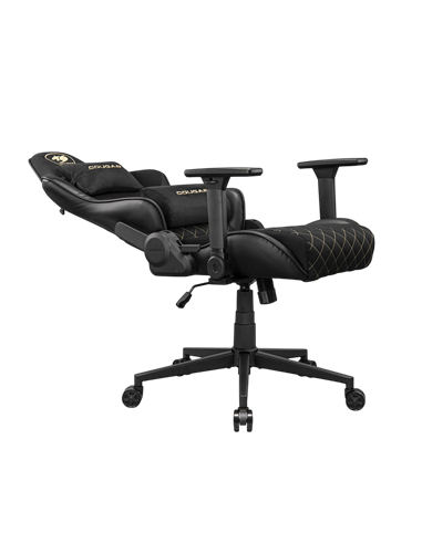 Scaun Gaming Cougar Armor One V2 Gold F, PVC Piele, Negru | Auriu