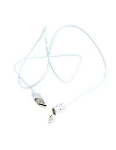 Кабель для зарядки и синхронизации Cablexpert Magnetic Micro, Micro-USB/USB Type-A, 1м, Белый
