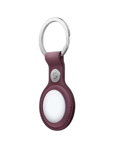 Husă pentru Airtag Apple FineWoven Key Ring, Mulberry