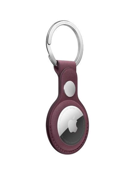 Husă pentru Airtag Apple FineWoven Key Ring, Mulberry