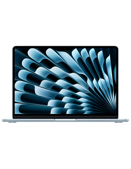 Laptop 13,6" Apple MacBook Air A3240, Sky Blue, M4 with 10-core CPU and 10-core GPU, 24GB/512GB, macOS Sequoia