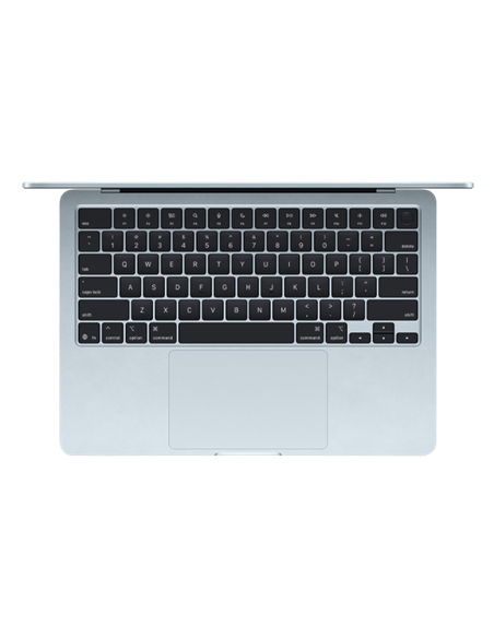 Laptop 13,6" Apple MacBook Air A3240, Sky Blue, M4 with 10-core CPU and 8-core GPU, 16GB/256GB, macOS Sequoia Laptop 13,6" Apple MacBook Air A3240, Sky Blue, M4 with 10-core CPU and 8-core GPU, 16GB/256GB, macOS Sequoia