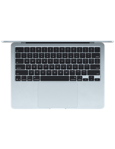 Laptop 13,6" Apple MacBook Air A3240, Sky Blue, M4 with 10-core CPU and 10-core GPU, 16GB/512GB, macOS Sequoia 2