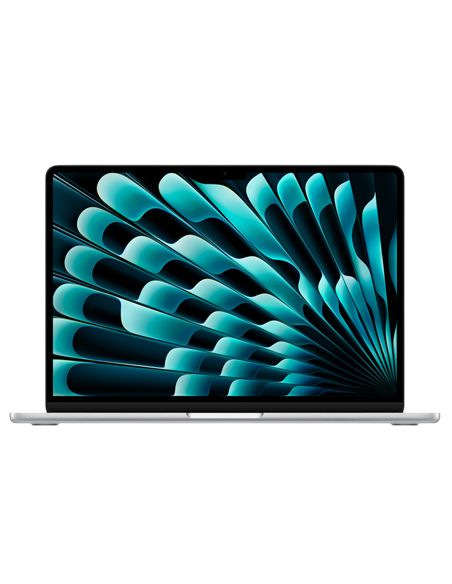 Laptop 13,6" Apple MacBook Air A3240, Argintiu, M4 with 10-core CPU and 10-core GPU, 24GB/512GB, macOS Sequoia