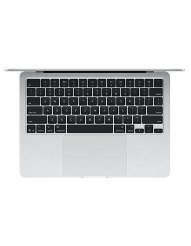 Laptop 13,6" Apple MacBook Air A3240, Argintiu, M4 with 10-core CPU and 10-core GPU, 24GB/512GB, macOS Sequoia