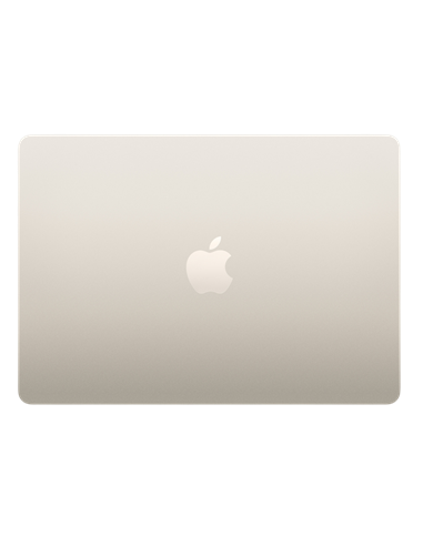 Laptop 15,3" Apple MacBook Air A3241, Starlight, M4 with 10-core CPU and 10-core GPU, 24GB/512GB, macOS Sequoia
