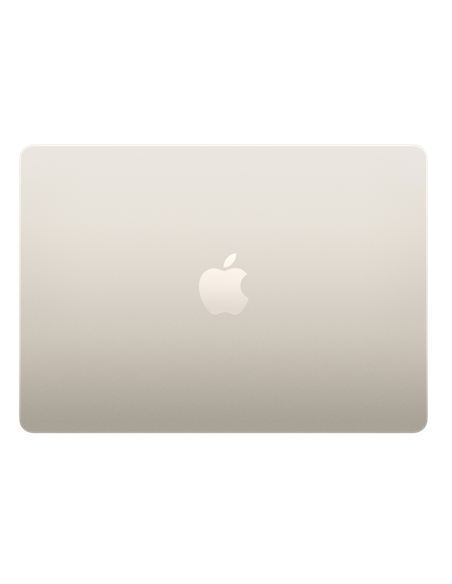 Laptop 15,3" Apple MacBook Air A3241, Starlight, M4 with 10-core CPU and 10-core GPU, 24GB/512GB, macOS Sequoia