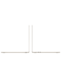 Laptop 15,3" Apple MacBook Air A3241, Starlight, M4 with 10-core CPU and 10-core GPU, 16GB/256GB, macOS Sequoia 2