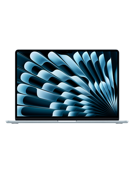Laptop 15,3" Apple MacBook Air A3241, Sky Blue, M4 with 10-core CPU and 10-core GPU, 16GB/256GB, macOS Sequoia