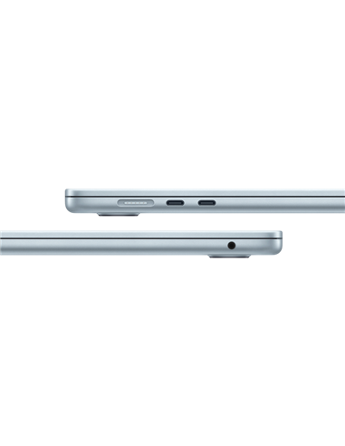 Laptop 15,3" Apple MacBook Air A3241, Sky Blue, M4 with 10-core CPU and 10-core GPU, 16GB/256GB, macOS Sequoia