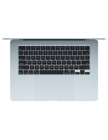 Ноутбук 15,3" Apple MacBook Air A3241, Sky Blue, M4 with 10-core CPU and 10-core GPU, 16Гб/256Гб, macOS Sequoia