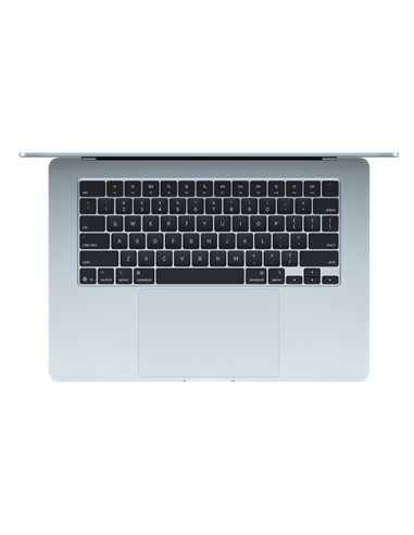 Laptop 15,3" Apple MacBook Air A3241, Sky Blue, M4 with 10-core CPU and 10-core GPU, 16GB/256GB, macOS Sequoia