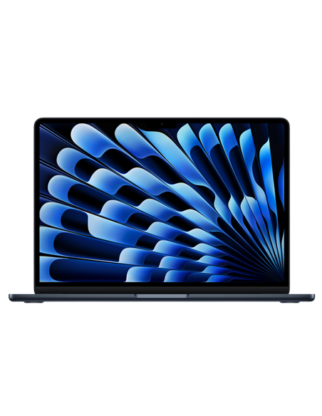 Laptop 15,3" Apple MacBook Air A3241, Midnight, M4 with 10-core CPU and 10-core GPU, 24GB/512GB, macOS Sequoia