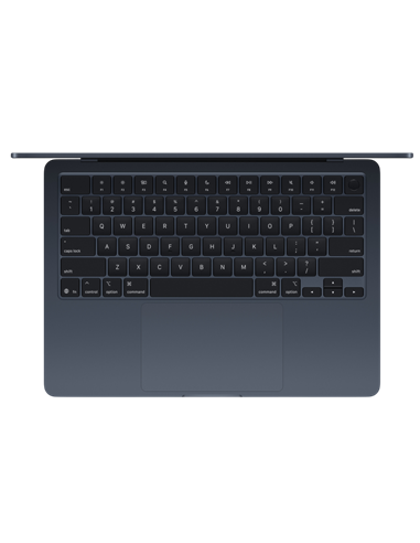 Laptop 15,3" Apple MacBook Air A3241, Midnight, M4 with 10-core CPU and 10-core GPU, 24GB/512GB, macOS Sequoia