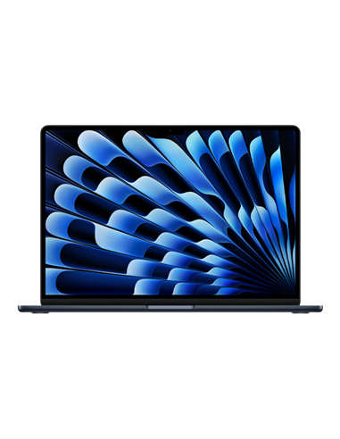 Ноутбук 15,3" Apple MacBook Air A3241, Midnight, M4 with 10-core CPU and 10-core GPU, 16Гб/256Гб, macOS Sequoia
