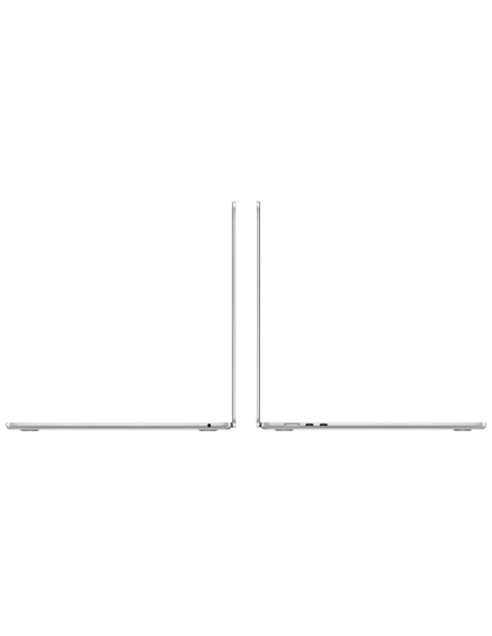 Laptop 15,3" Apple MacBook Air A3241, Argintiu, M4 with 10-core CPU and 10-core GPU, 24GB/512GB, macOS Sequoia