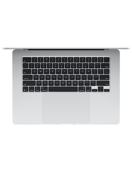 Laptop 15,3" Apple MacBook Air A3241, Argintiu, M4 with 10-core CPU and 10-core GPU, 24GB/512GB, macOS Sequoia