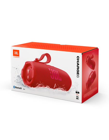 Портативная колонка JBL Charge 6, Красный
