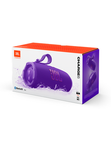 Портативная колонка JBL Charge 6, Фиолетовый