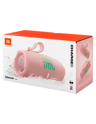 Портативная колонка JBL Charge 6, Розовый