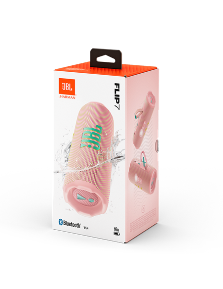 Boxă portabilă JBL Flip 7, Roz