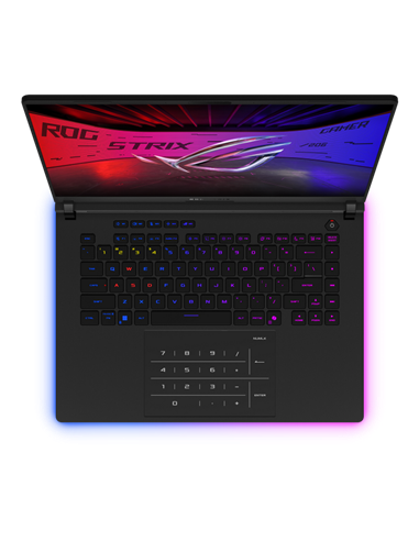 Игровой ноутбук 16" ASUS ROG Strix SCAR 16 G635LW, Off Black, Intel Core Ultra 9 275HX, 32Гб/2048Гб, Без ОС