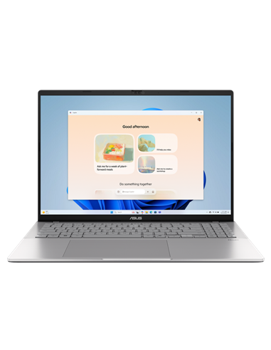 Laptop 16" ASUS Vivobook S 16 S3607VA, Cool Silver, Intel Core i7-13620H, 16GB/1024GB, Fără SO